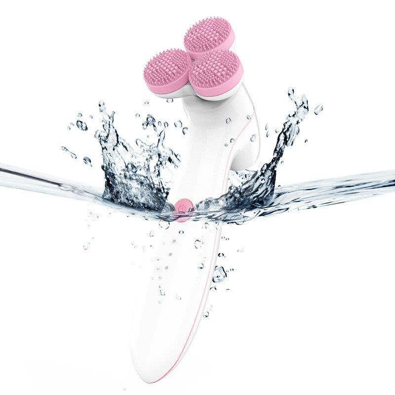 Electric Silicone Smart Massage Facial Cleanser