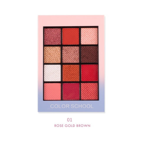 12 Full Colors Matte Eye Shadow Palette  & Make Up