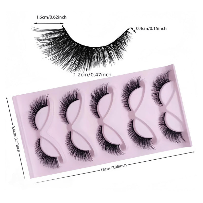 15 Pairs of 3D Cat Eye Eyelashes