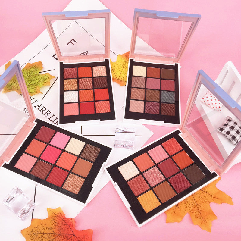 12 Full Colors Matte Eye Shadow Palette  & Make Up