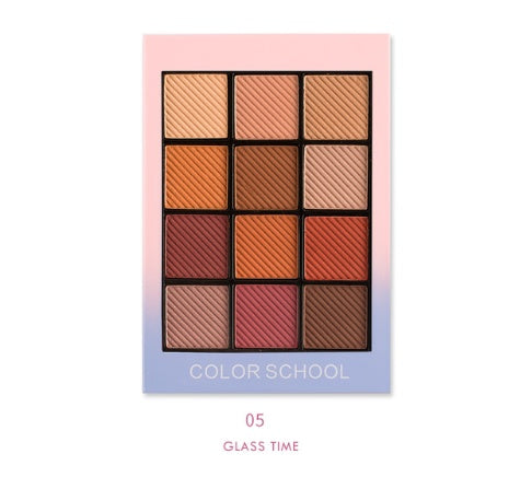 12 Full Colors Matte Eye Shadow Palette  & Make Up