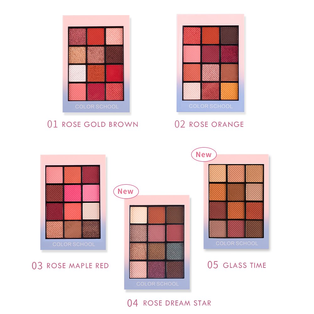 12 Full Colors Matte Eye Shadow Palette  & Make Up