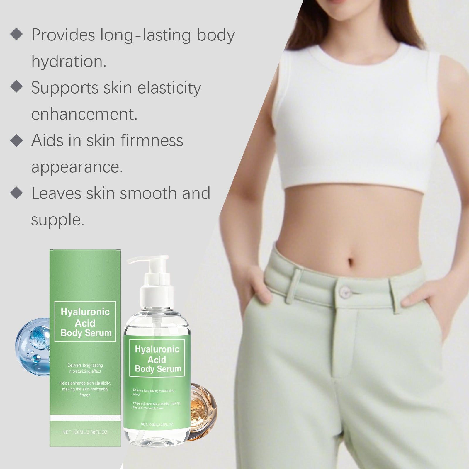 Liravé Hyaluronic Body Moisturizer