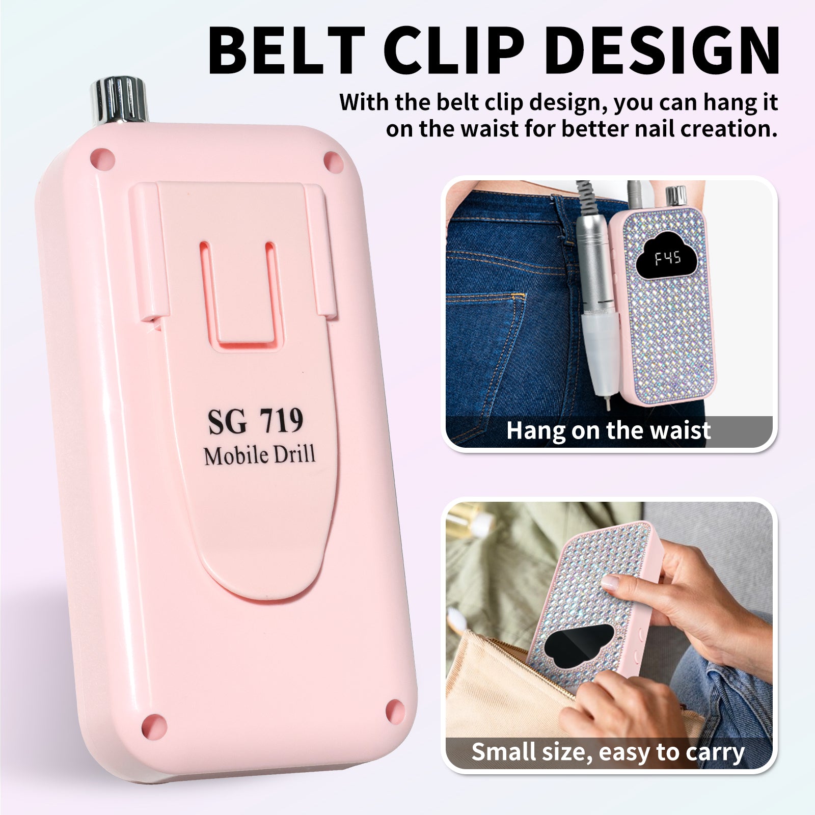 Professional Rechargeable Nail Drill Machine