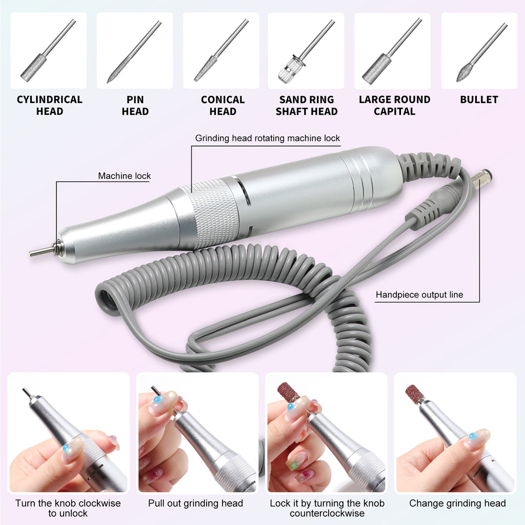 Professional Rechargeable Nail Drill Machine