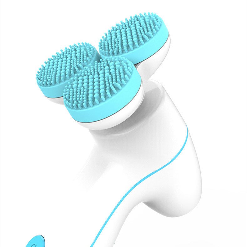 Electric Silicone Smart Massage Facial Cleanser