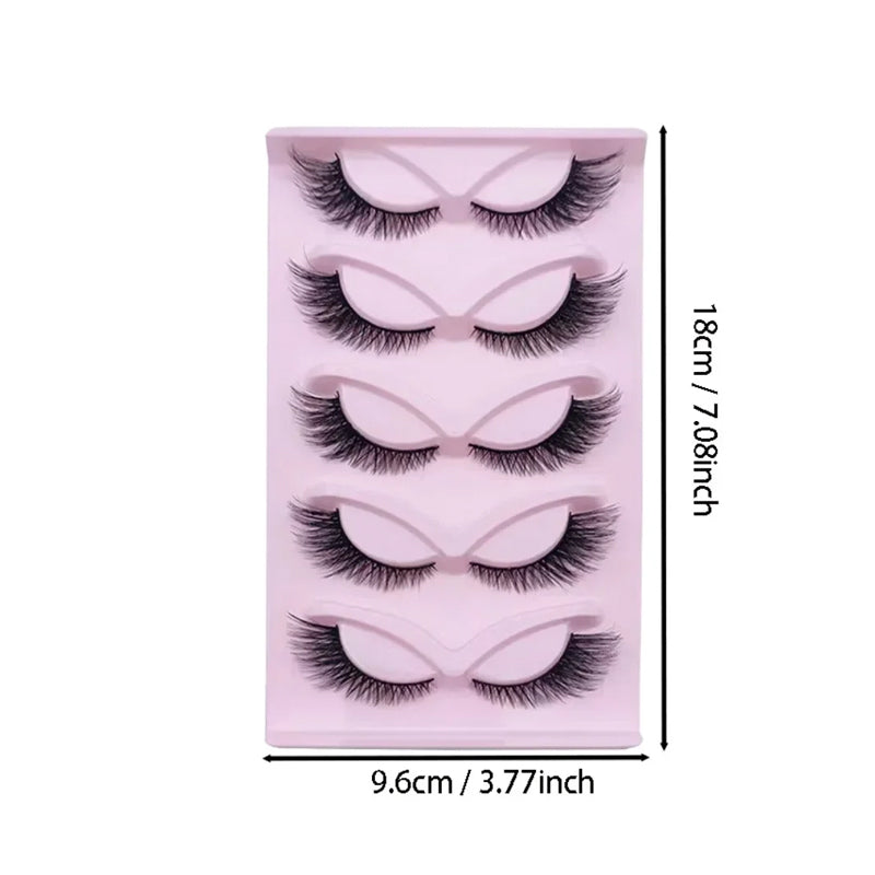 15 Pairs of 3D Cat Eye Eyelashes