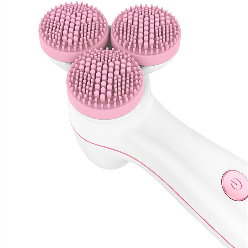 Electric Silicone Smart Massage Facial Cleanser